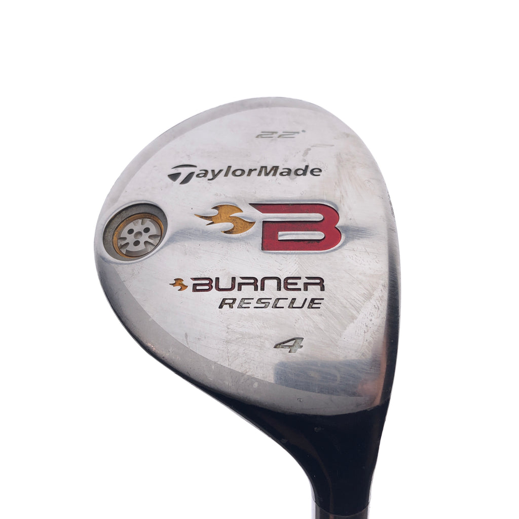 Used TaylorMade Burner Rescue 2008 4 Hybrid / 22 Degrees / Regular Flex