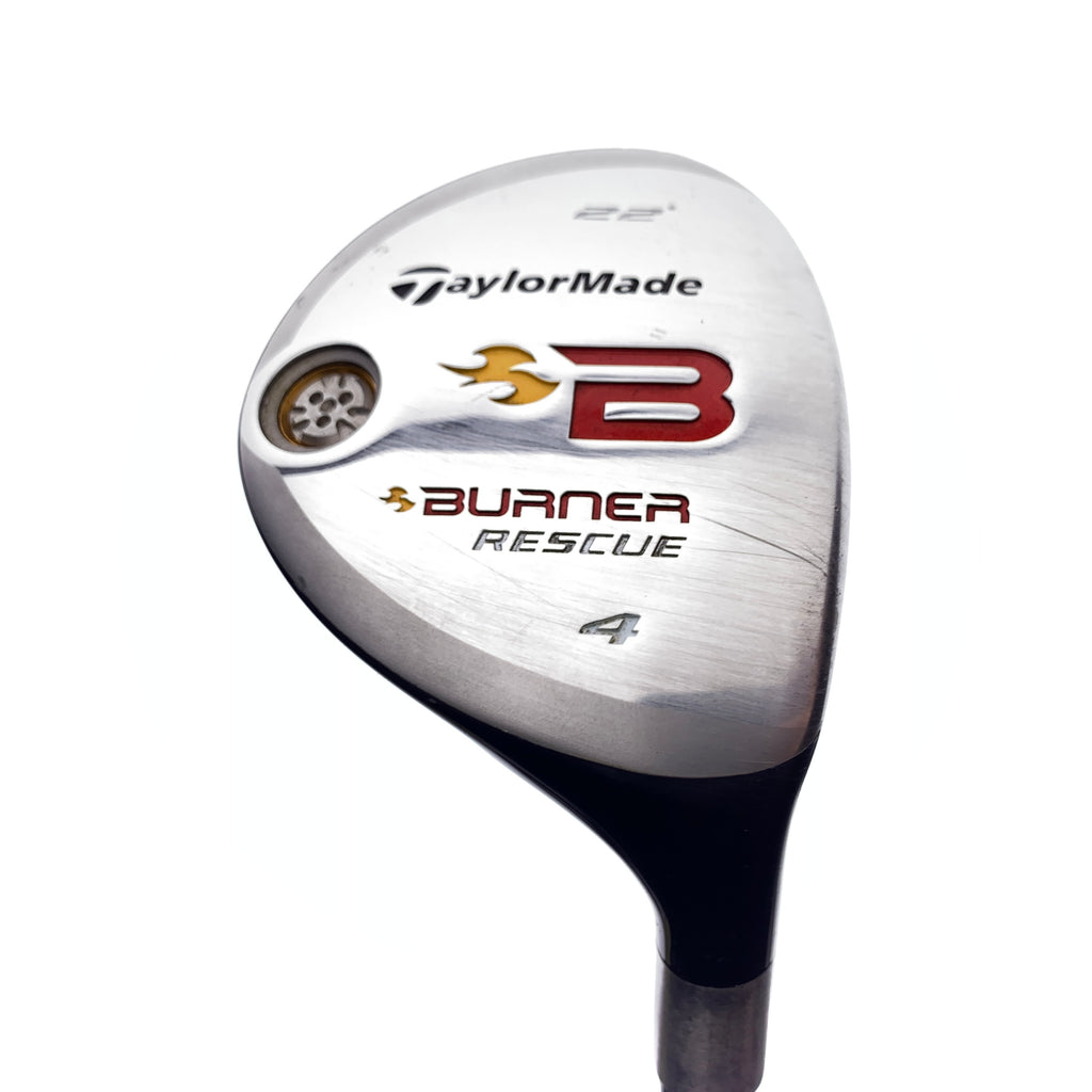 Used TaylorMade Burner Rescue 2008 4 Hybrid / 22 Degrees / Senior Flex