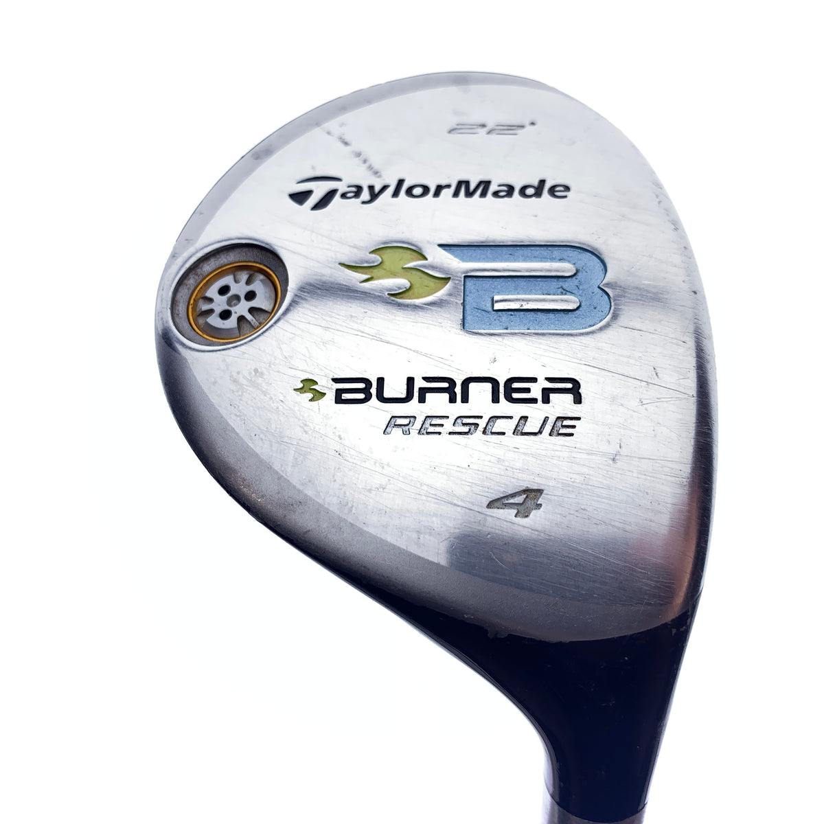 Used TaylorMade Burner Rescue 2008 4 Hybrid / 22.0 Degrees / Ladies Flex