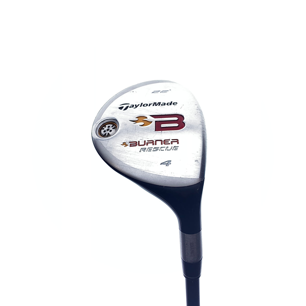 Used TaylorMade Burner Rescue 2008 4 Hybrid / 22.0 Degrees / Regular Flex
