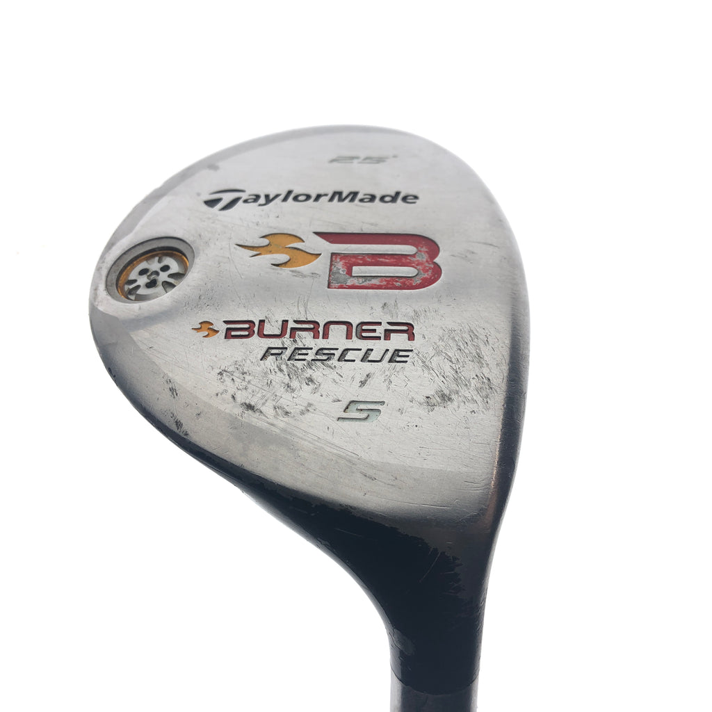 Used TaylorMade Burner Rescue 2008 5 Hybrid / 25 Degrees / Stiff Flex