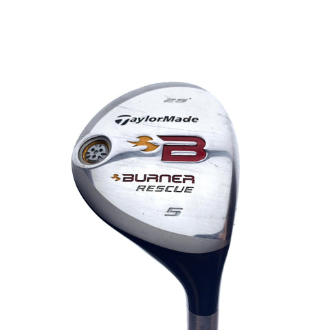 Used TaylorMade Burner Rescue 2008 5 Hybrid / 25.0 Degrees / Regular Flex