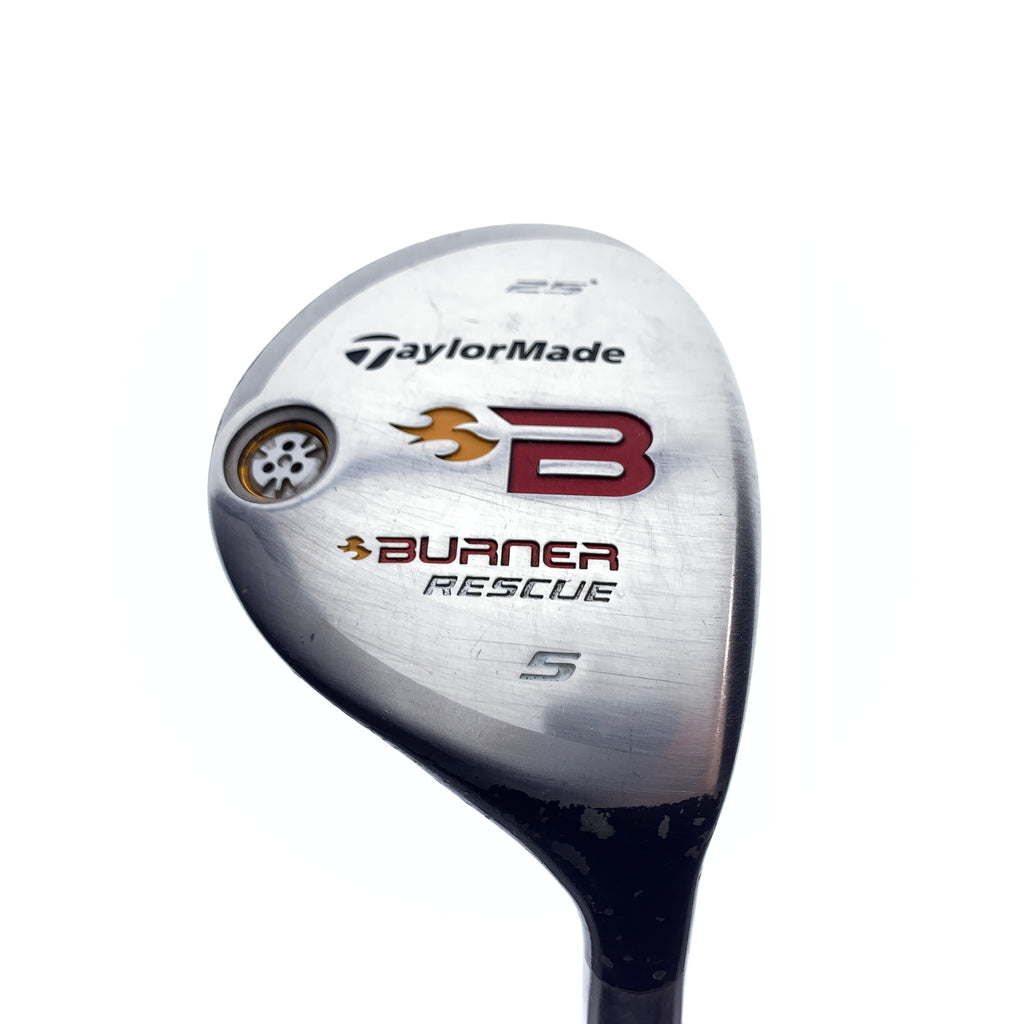 Used TaylorMade Burner Rescue 2008 5 Hybrid / 25.0 Degrees / Stiff Flex