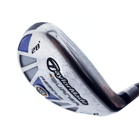Used TaylorMade Burner Rescue 2008 6 Hybrid / 28.0 Degrees / Ladies Flex