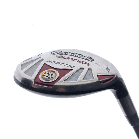 Used TaylorMade Burner Rescue 3 Hybrid / 19 Degrees / Regular Flex