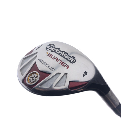 Used TaylorMade Burner Rescue 4 Hybrid / 22 Degrees / Regular Flex
