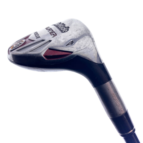 Used TaylorMade Burner Rescue 4 Hybrid / 22 Degrees / Stiff Flex