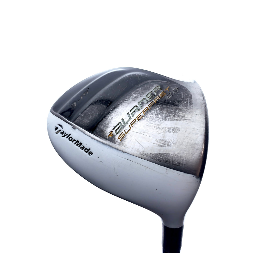 Used TaylorMade Burner Superfast 2.0 3 Fairway Wood / 15.0 Degrees / Regular Fl