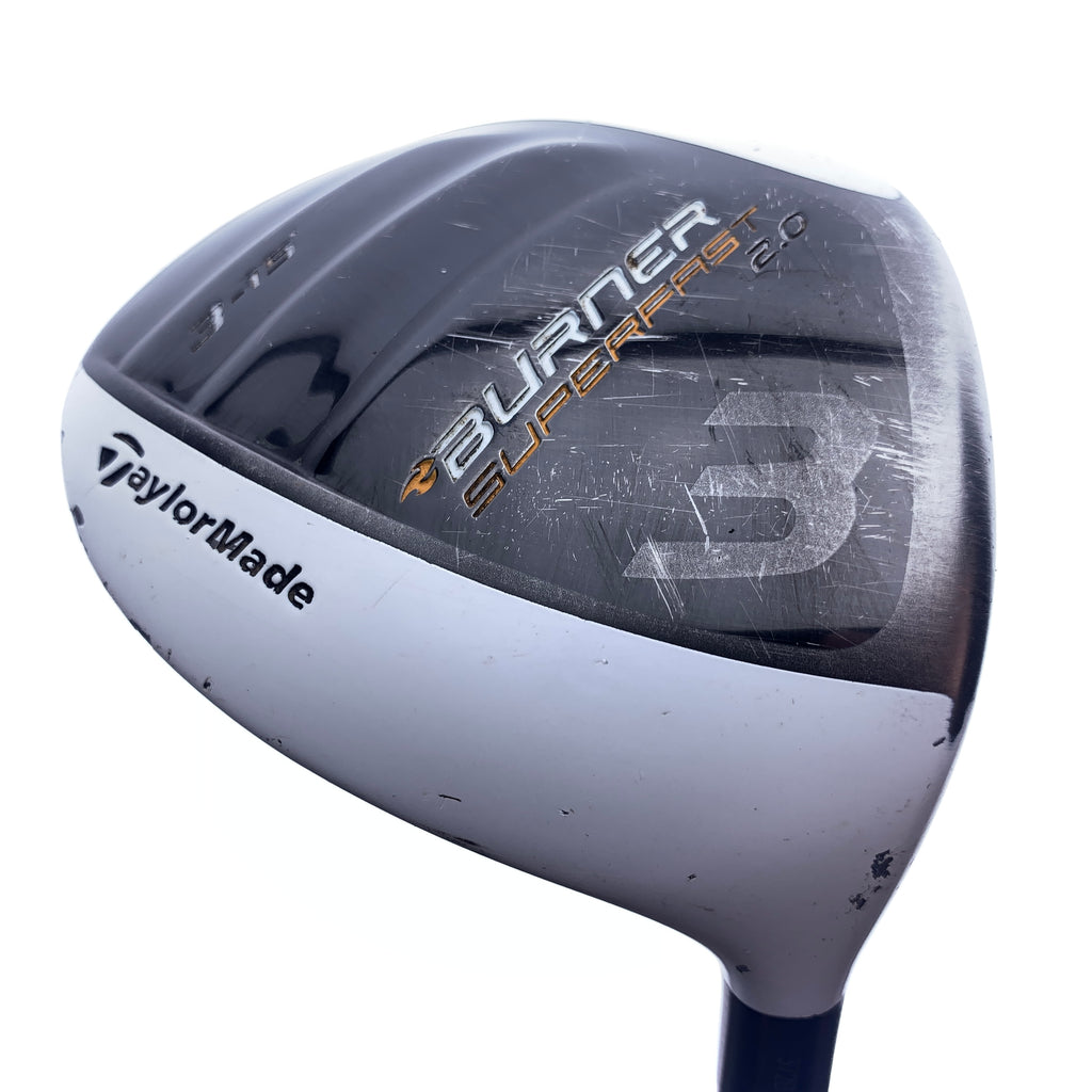 Used TaylorMade Burner Superfast 2.0 3 Fairway Wood / 15.0 Degrees/Regular Flex
