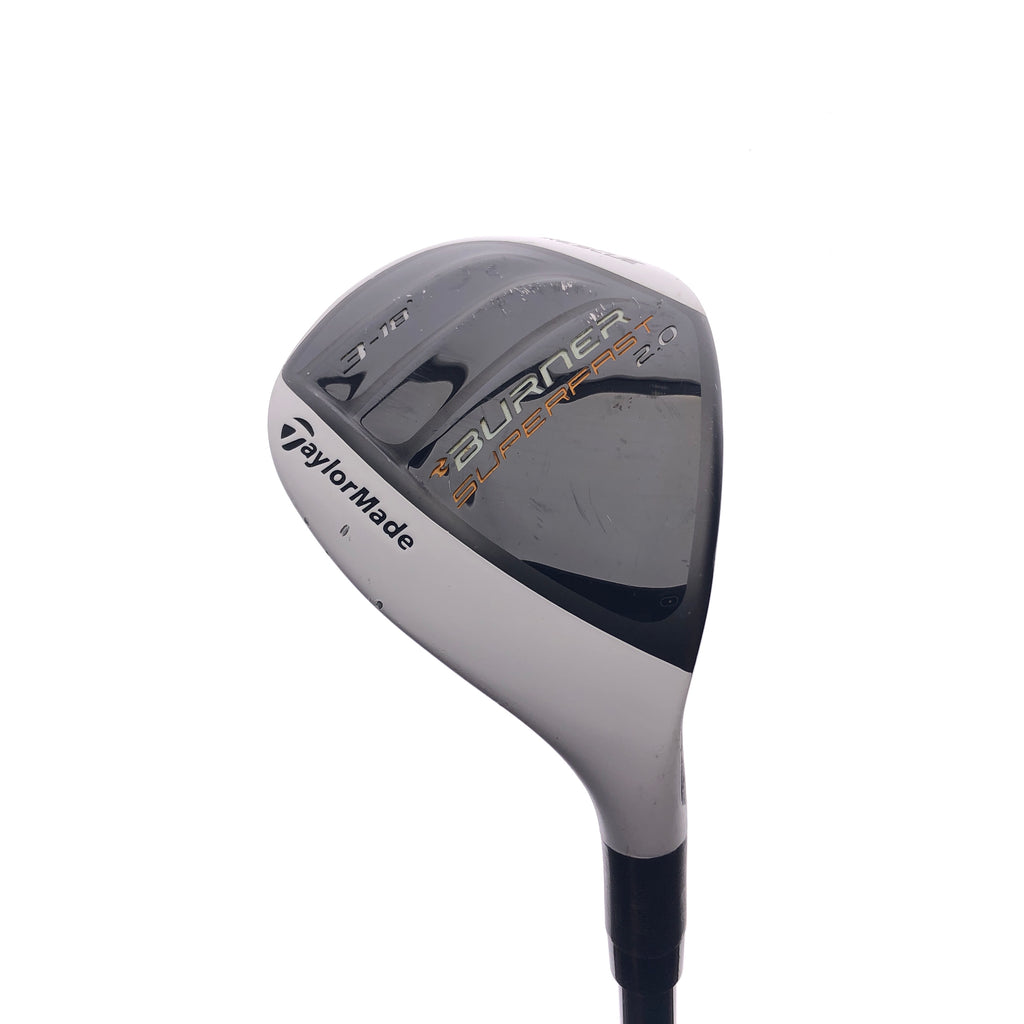 Used TaylorMade Burner Superfast 2.0 3 Hybrid / 18 Degrees / Regular Flex