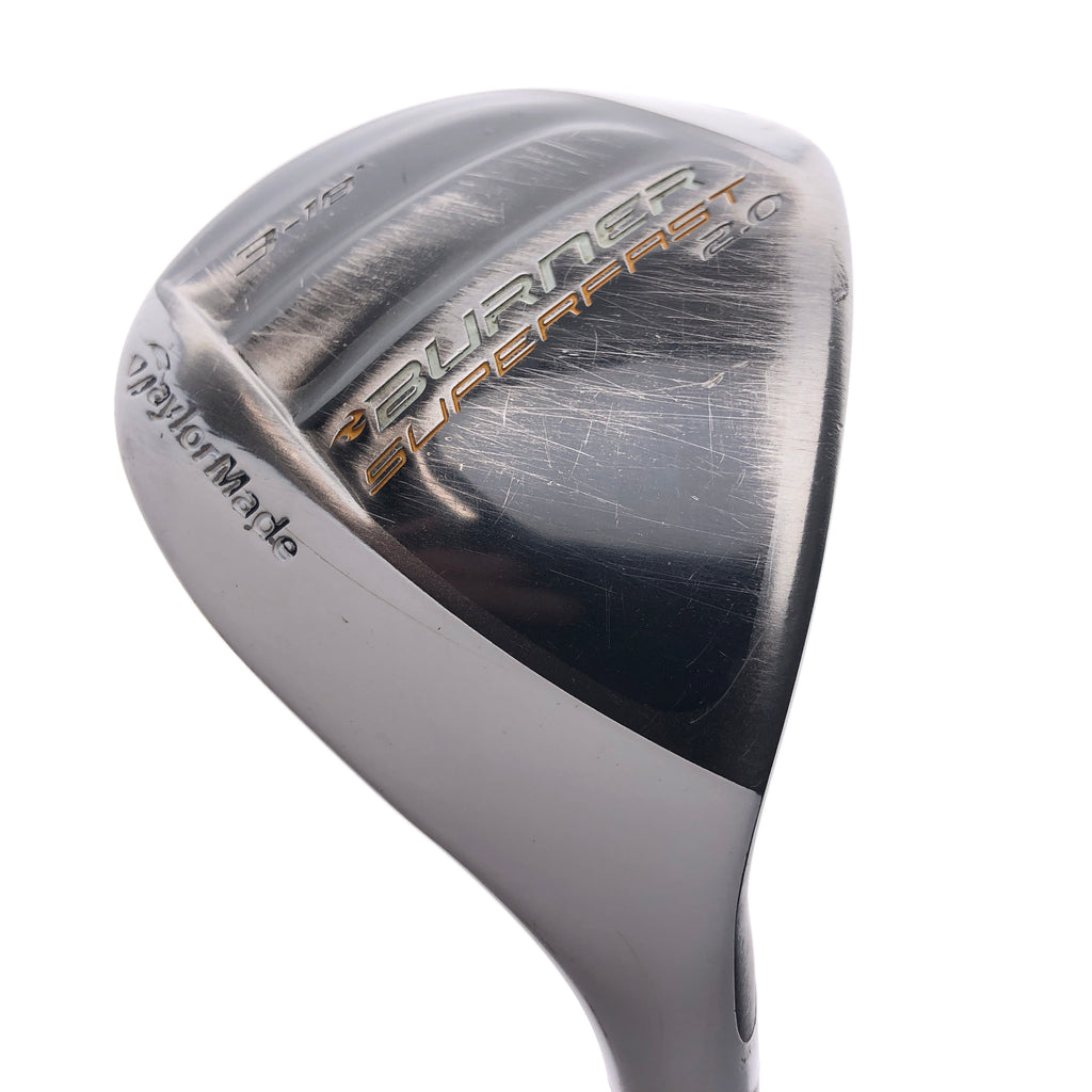 Used TaylorMade Burner Superfast 2.0 3 Hybrid / 18 Degrees / Stiff Flex