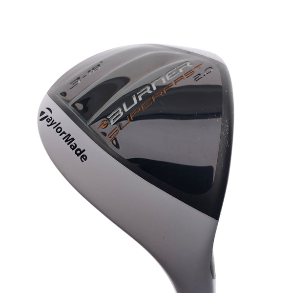 Used TaylorMade Burner Superfast 2.0 3 Hybrid / 18 Degrees / Stiff Flex