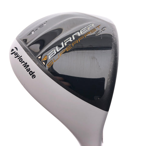 Used TaylorMade Burner Superfast 2.0 4 Hybrid / 21 Degrees / Regular Flex