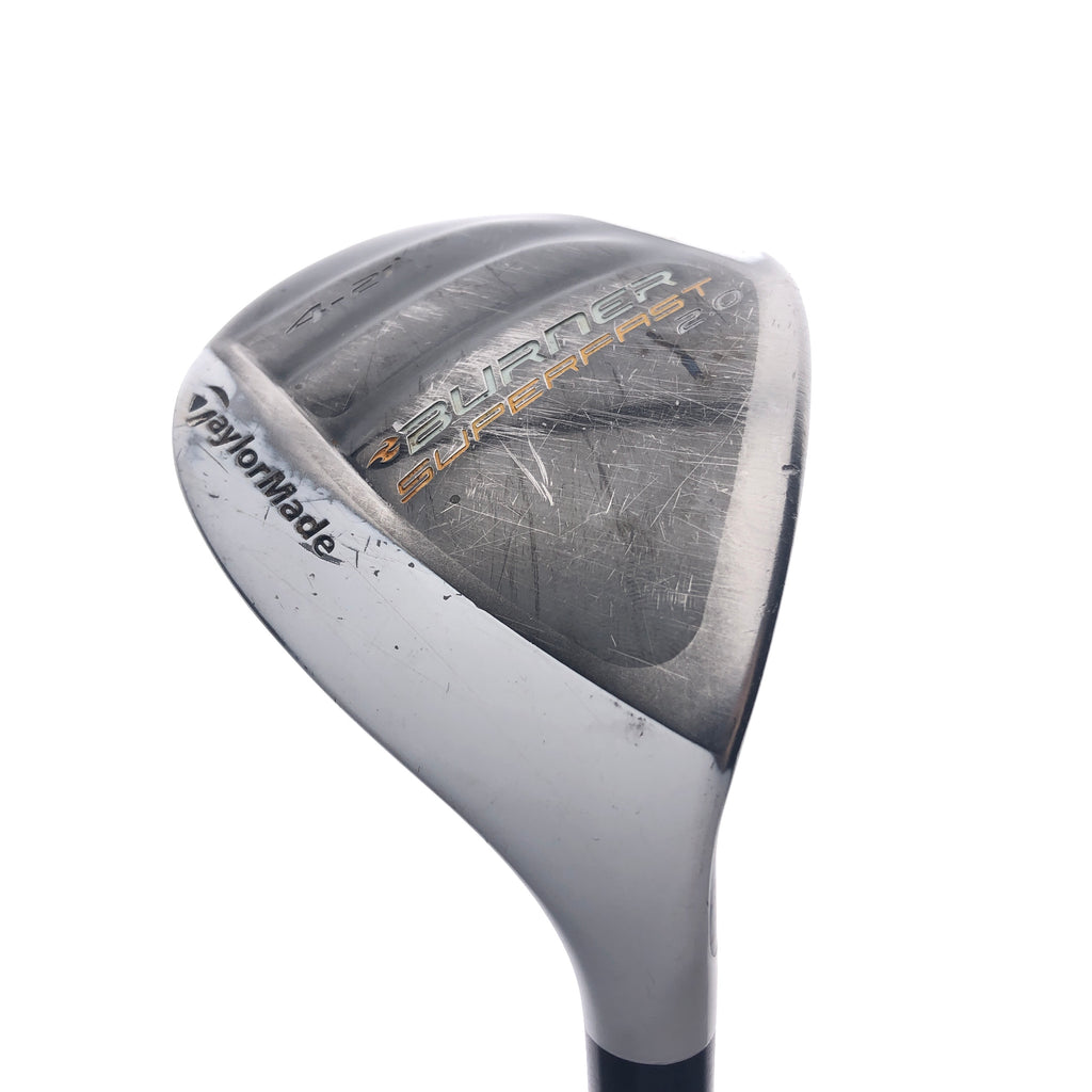 Used TaylorMade Burner Superfast 2.0 4 Hybrid / 21 Degrees / Regular Flex