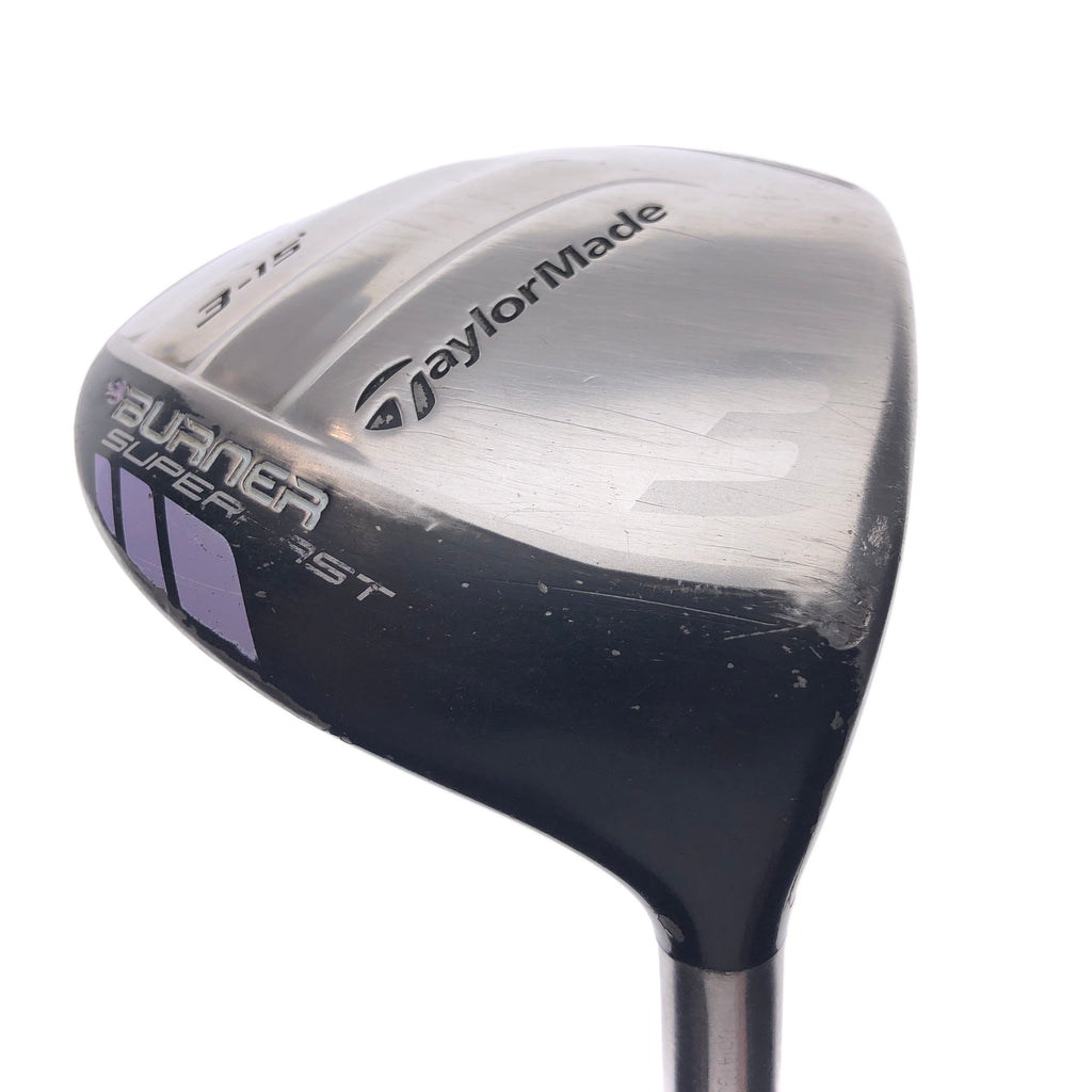 Used TaylorMade Burner Superfast 3 Fairway Wood / 15 Degrees / Ladies Flex