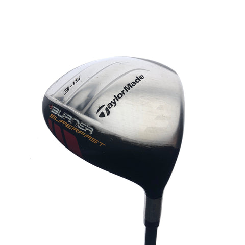 Used TaylorMade Burner Superfast 3 Fairway Wood / 15 Degrees / Regular Flex