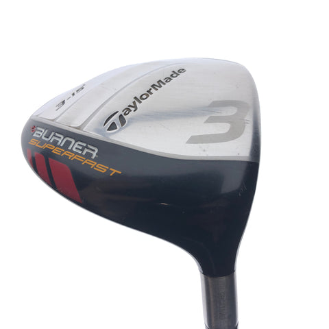 Used TaylorMade Burner Superfast 3 Fairway Wood / 15 Degrees / Regular Flex