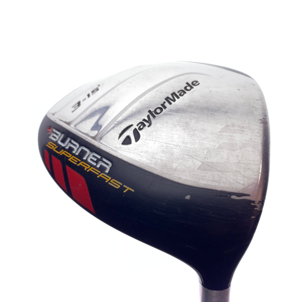 Used TaylorMade Burner Superfast 3 Fairway Wood / 15 Degrees / Stiff Flex