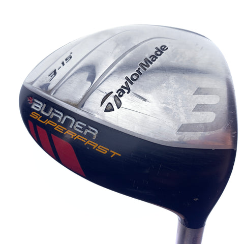 Used TaylorMade Burner Superfast 3 Fairway Wood / 15.0 Degrees / Regular Flex