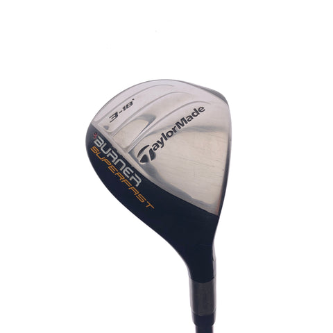Used TaylorMade Burner Superfast 3 Hybrid / 18 Degrees / Regular Flex