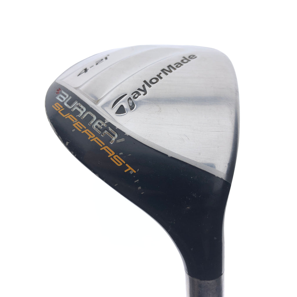 Used TaylorMade Burner Superfast 4 Hybrid / 21 Degrees / Regular Flex