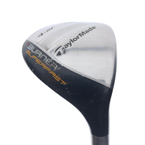 Used TaylorMade Burner Superfast 4 Hybrid / 21 Degrees / Regular Flex
