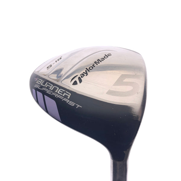 Used TaylorMade Burner Superfast 5 Fairway Wood / 18 Degrees / Ladies Flex
