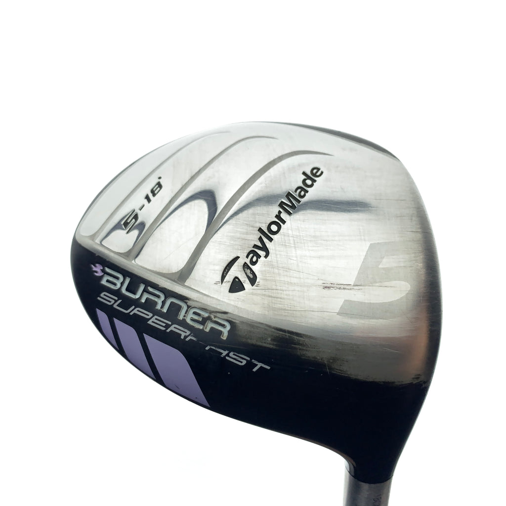 Used TaylorMade Burner Superfast 5 Fairway Wood / 18.0 Degrees / Ladies Flex