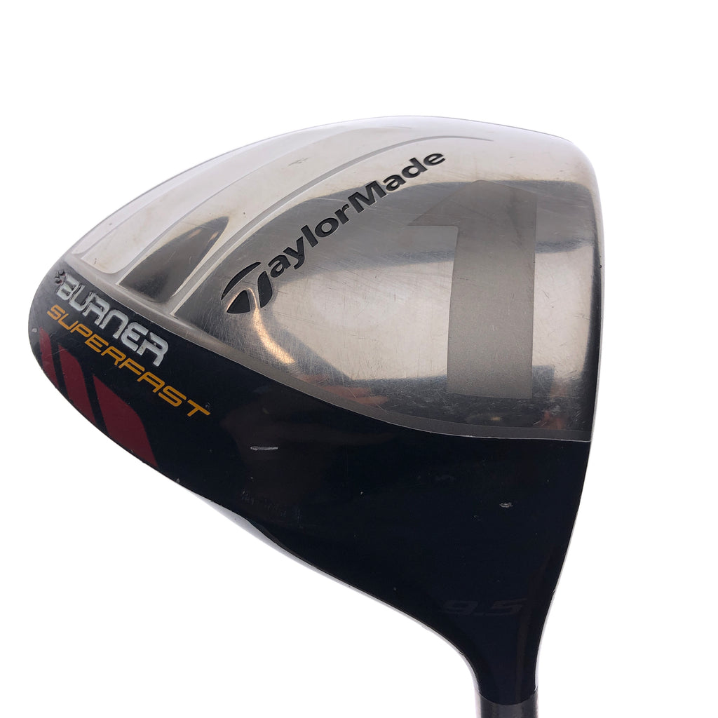Used TaylorMade Burner Superfast Driver / 9.5 Degrees / Stiff Flex