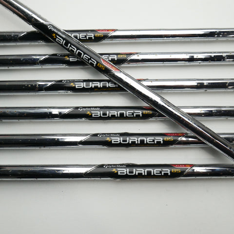 Used TaylorMade Burner Superlaunch Iron Set / 4 - PW / Stiff Flex / Left-Handed