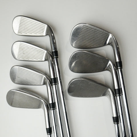 Used TaylorMade Burner Superlaunch Iron Set / 4 - PW / Stiff Flex / Left-Handed