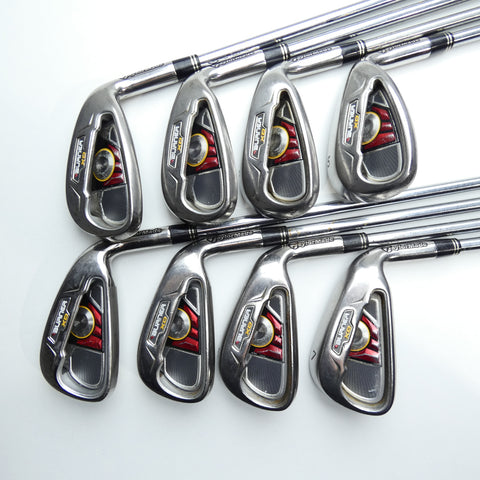 Used TaylorMade Burner XD Iron Set / 4 - SW / Regular Flex