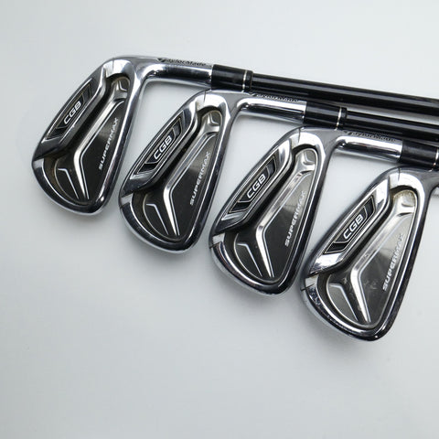 Used TaylorMade CGB Supermax Iron Set / 4 - PW / Regular Flex