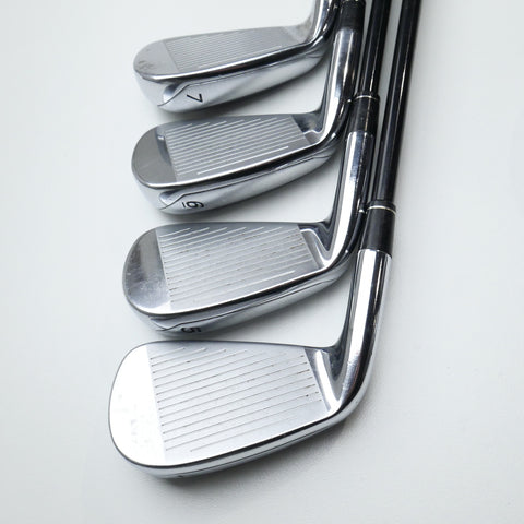 Used TaylorMade CGB Supermax Iron Set / 4 - PW / Regular Flex