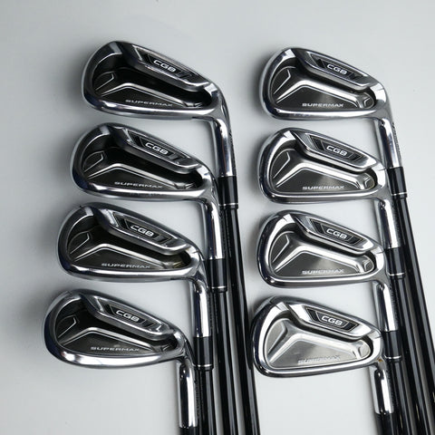 Used TaylorMade CGB Supermax Iron Set / 4 - SW / Regular Flex