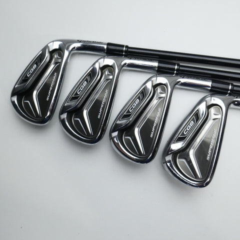 Used TaylorMade CGB Supermax Iron Set / 4 - SW / Regular Flex