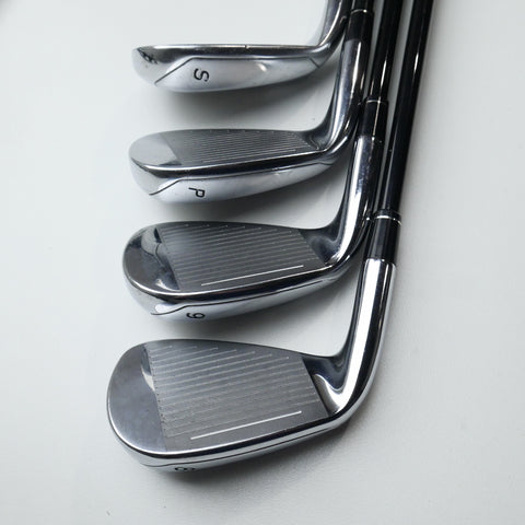 Used TaylorMade CGB Supermax Iron Set / 4 - SW / Regular Flex