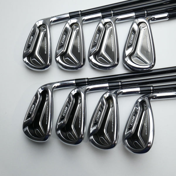 Used TaylorMade CGB Supermax Iron Set / 4 - SW / Regular Flex