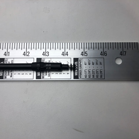 Used TaylorMade Crossfire 60g Driver Shaft / X-Stiff Flex / PING Gen 3 Adapter