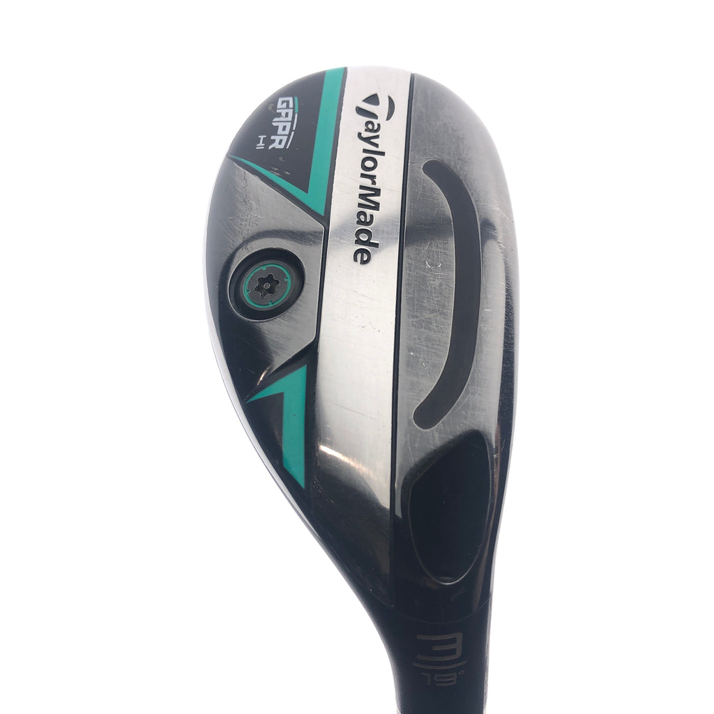 Used TaylorMade GAPR HI 3 Hybrid / 19 Degrees / Stiff Flex