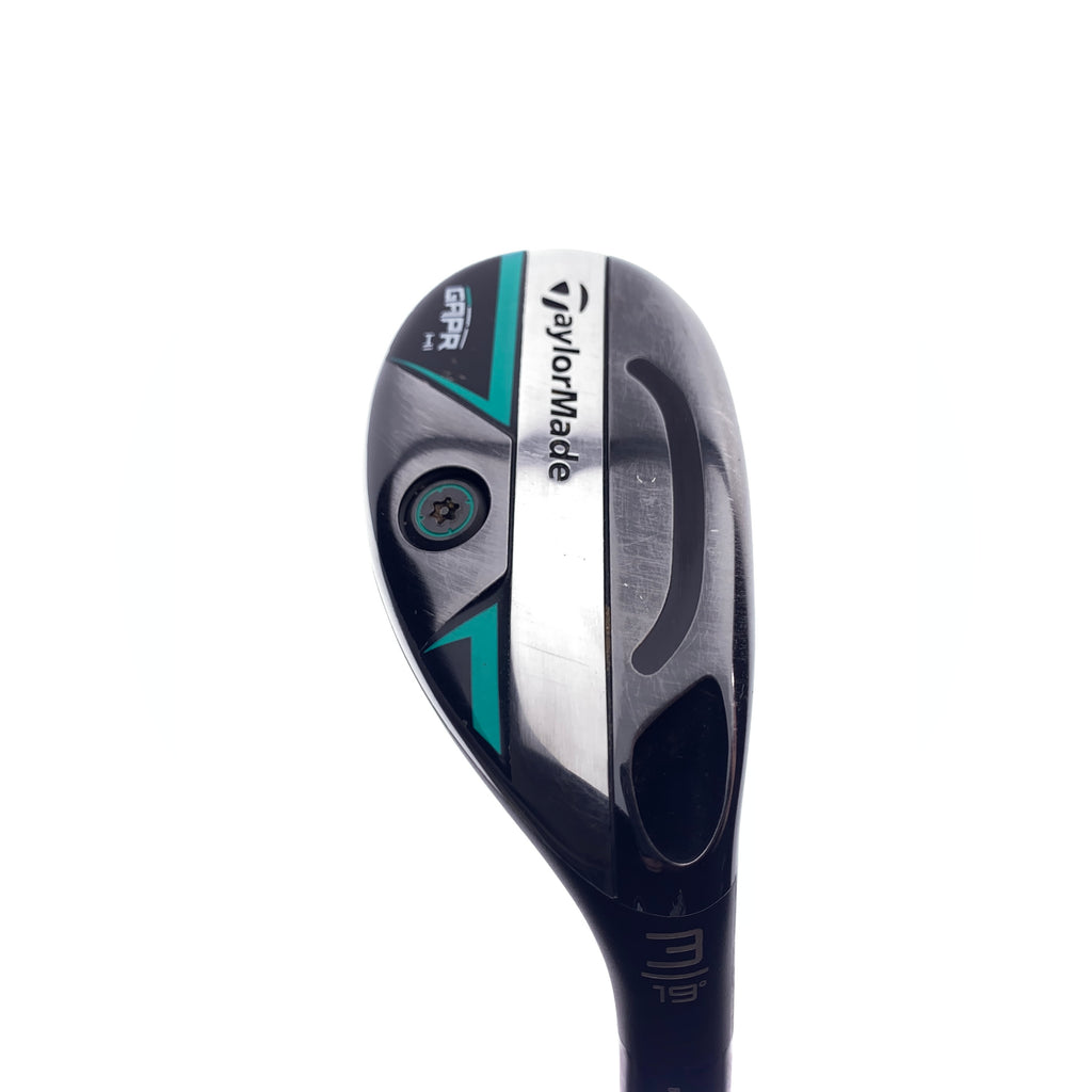 Used TaylorMade GAPR HI 3 Hybrid / 19 Degrees / Stiff Flex