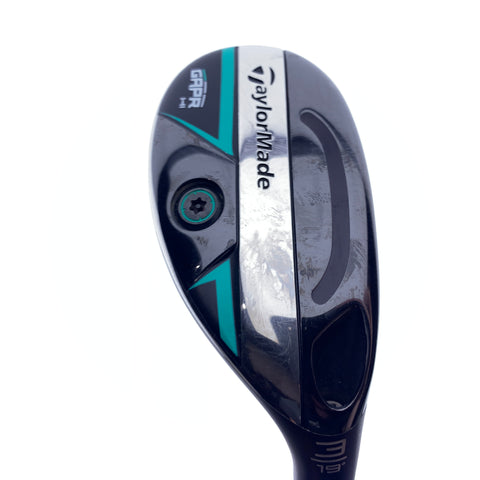 Used TaylorMade GAPR HI 3 Hybrid / 19.0 Degrees / Regular Flex