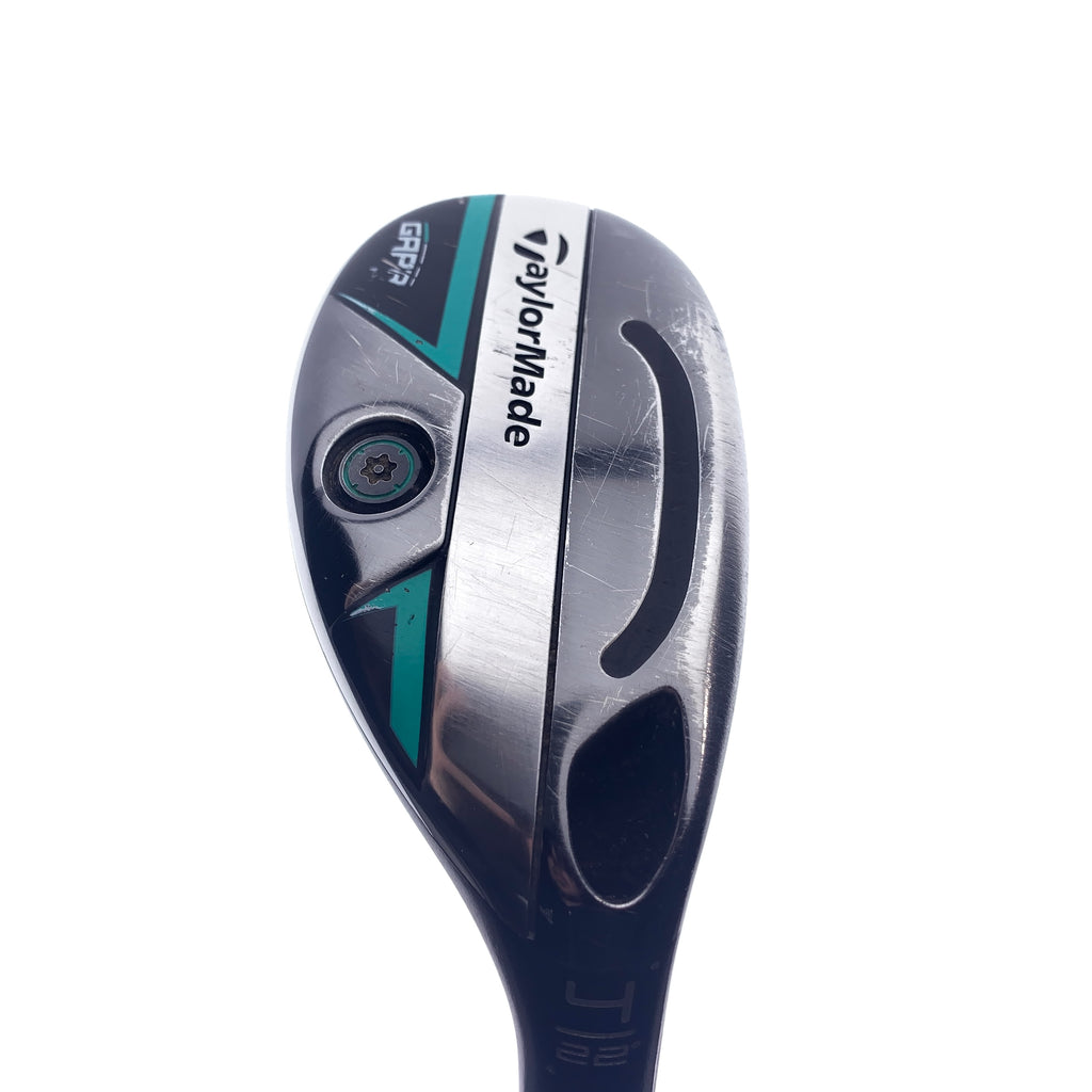 Used TaylorMade GAPR HI 4 Hybrid / 22 Degrees / Regular Flex