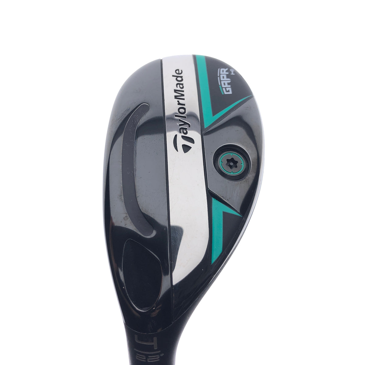 Used TaylorMade GAPR HI 4 Hybrid / 22.0 Degrees / Regular Flex / Left-Handed