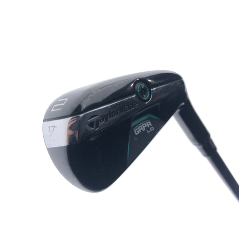 Used TaylorMade GAPR LO 2 Hybrid / 17.0 Degrees / Stiff Flex