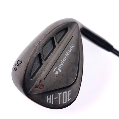 Used TaylorMade Hi-Toe RAW Gap Wedge / 52.0 Degrees / Wedge Flex