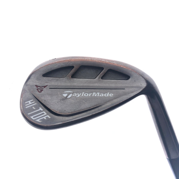 Used TaylorMade Hi-Toe RAW Gap Wedge / 52.0 Degrees / Wedge Flex