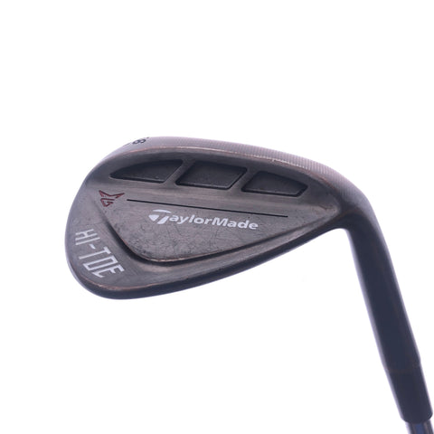 Used TaylorMade Hi-Toe RAW Lob Wedge / 58.0 Degrees / Wedge Flex