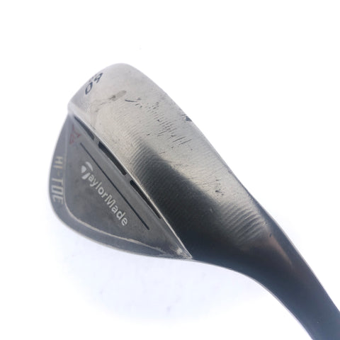 Used TaylorMade Hi-Toe RAW Lob Wedge / 60.0 Degrees / Wedge Flex
