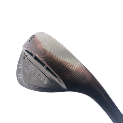 Used TaylorMade Hi-Toe RAW Lob Wedge / 60.0 Degrees / Wedge Flex